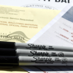 sharpies on ballot in maricopa county arizona