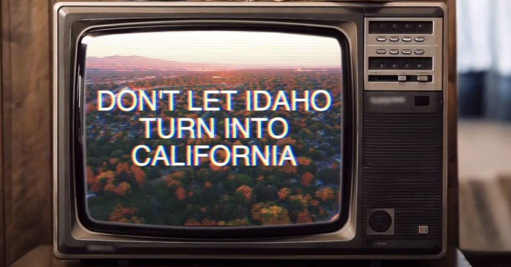 don't let idaho turn into california tv screenshot