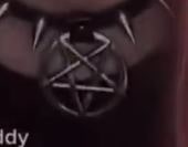 Pentagram necklace seen in video