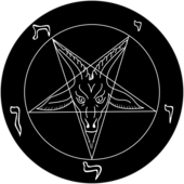 'Sigil of Baphomet' symbol of Church of Satan