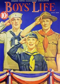 vintage 1940s boys life magazine
