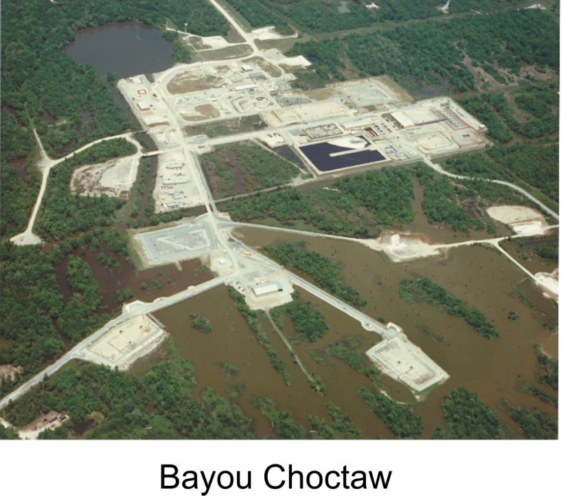 bayou choctaw strategic petroleum reserve location