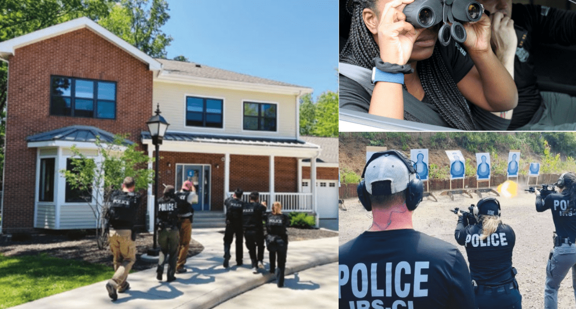 irs practicing raid on suburban home