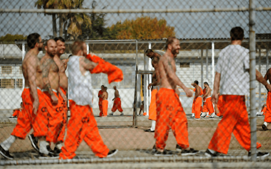 exterior of california prison